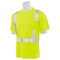 Erb Safety T-Shirt, Birdseye Mesh, Short Sleeve, Class 2, 9006S, Hi-Viz Lime, 4XL 61675